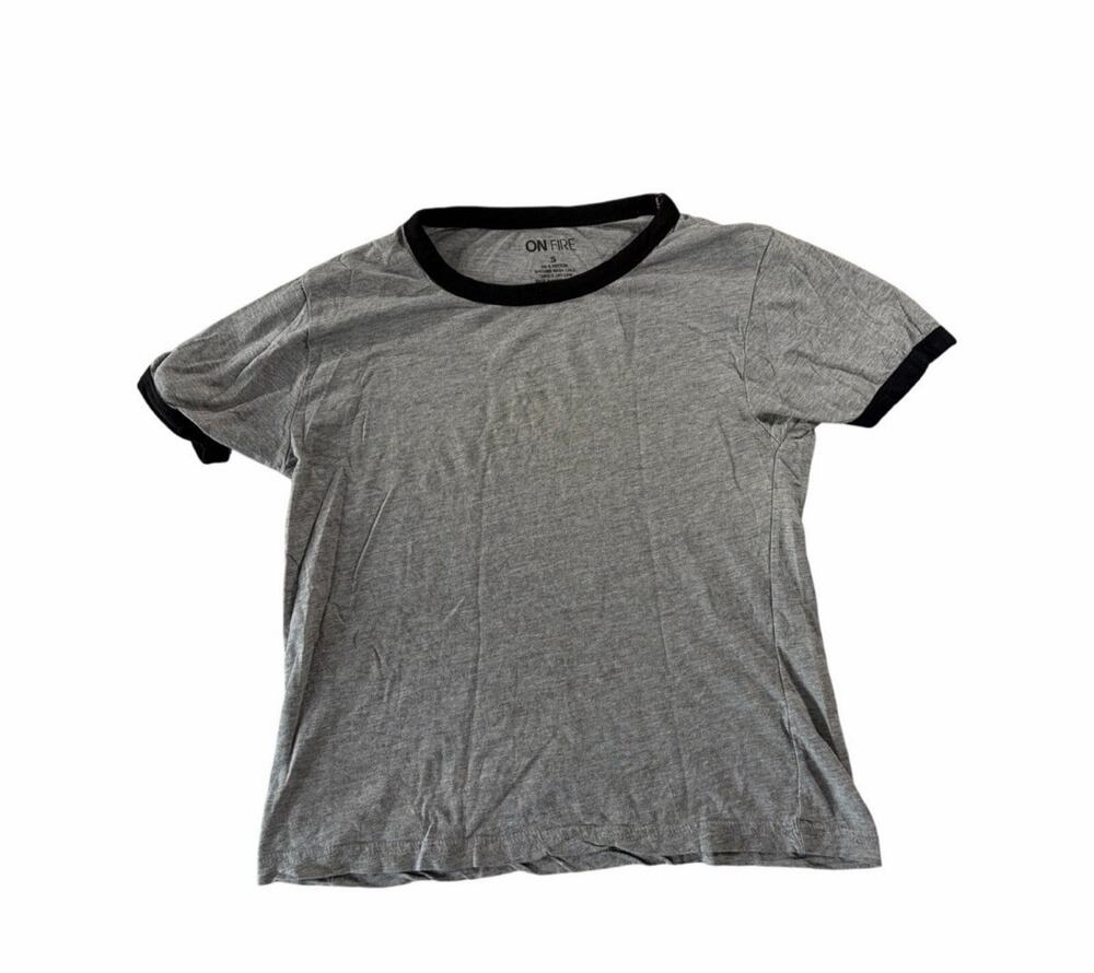 Women’s On Fire Gray T Shirt Small
